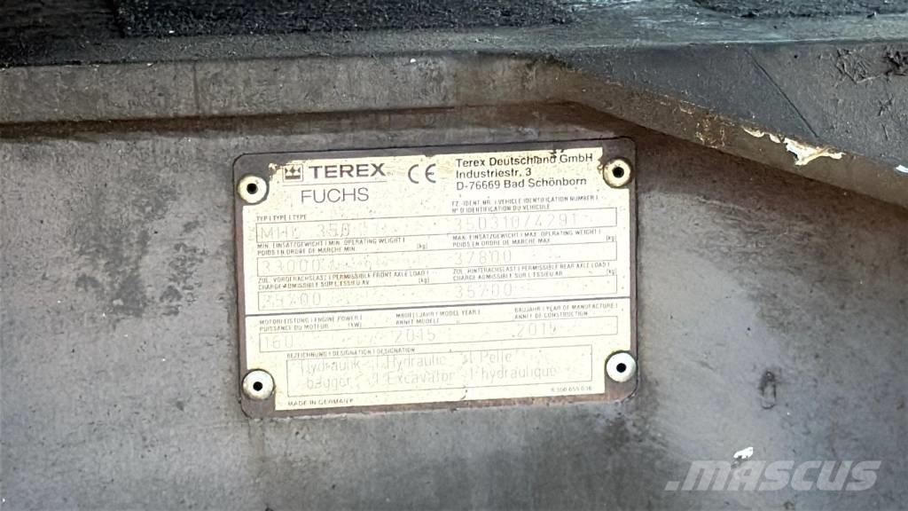 Terex Fuchs MHL 350E Rukovanje materijalom – ostalo