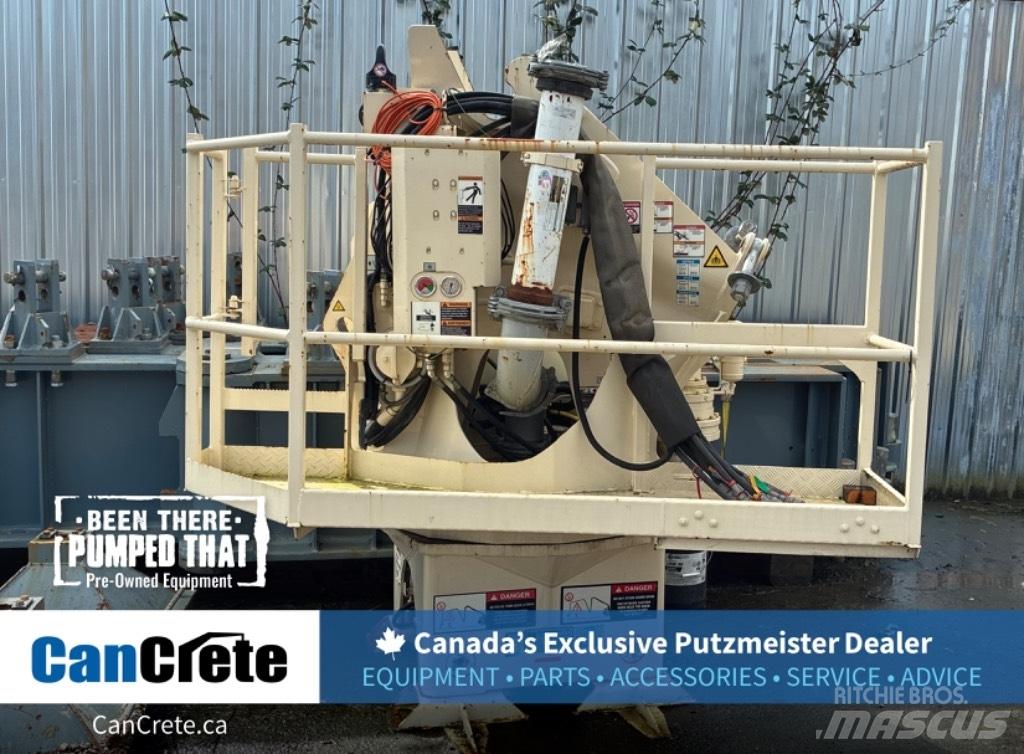 Putzmeister pedestal Kamionske beton pumpe