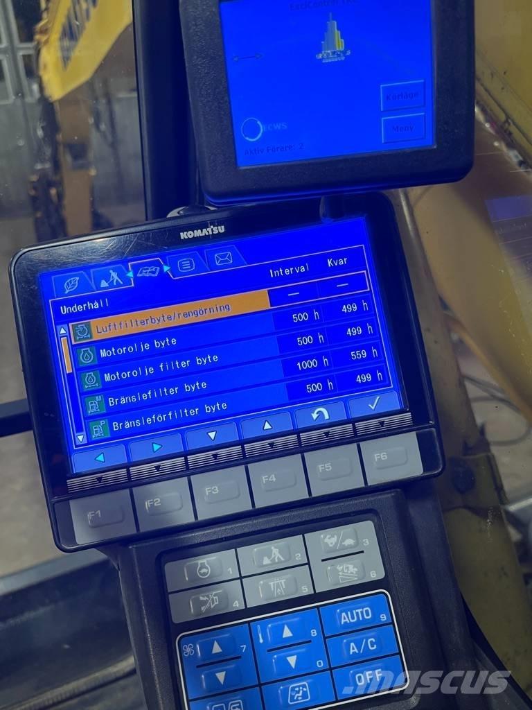 Komatsu PW 160 Bageri na kotačima