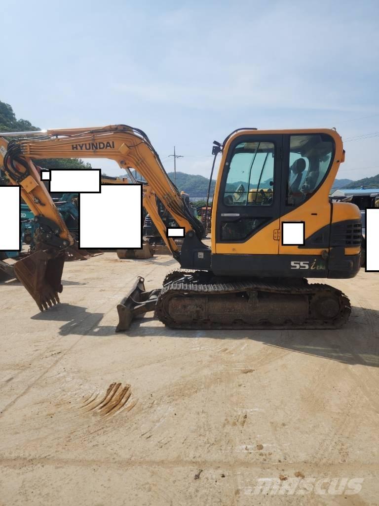 Hyundai Robex 55 Mini bageri <7t