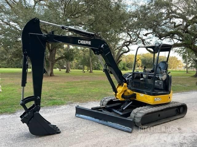 John Deere 50 D Mini bageri <7t
