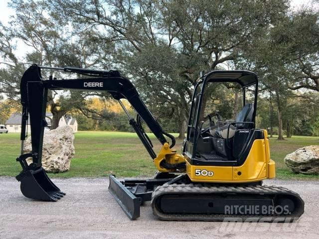 John Deere 50 D Mini bageri <7t