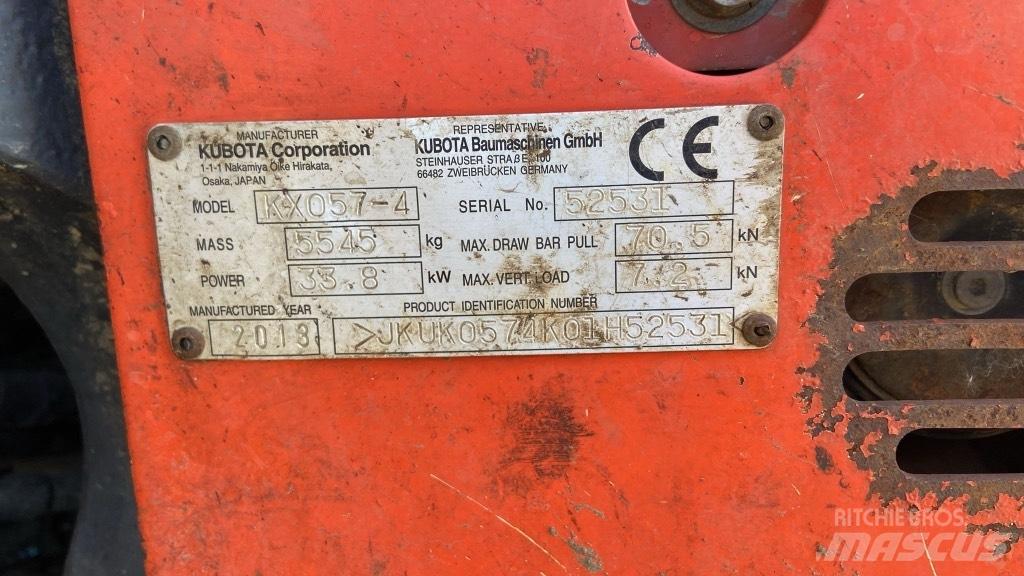 Kubota KX 057-4 Mini bageri <7t