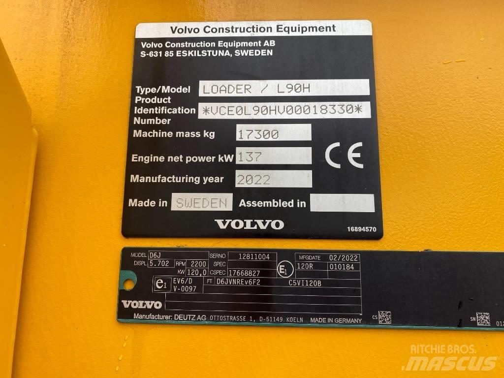 Volvo L90H  / L 90 H Utovarivači na kotačima