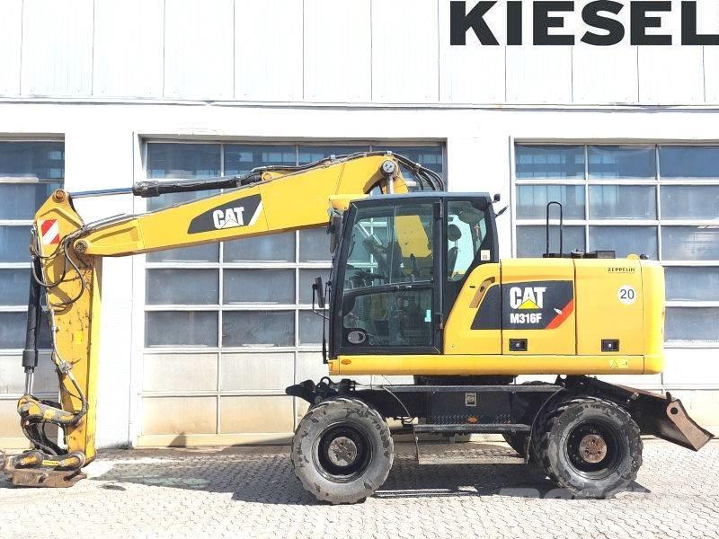 CAT M 316 F Bageri na kotačima