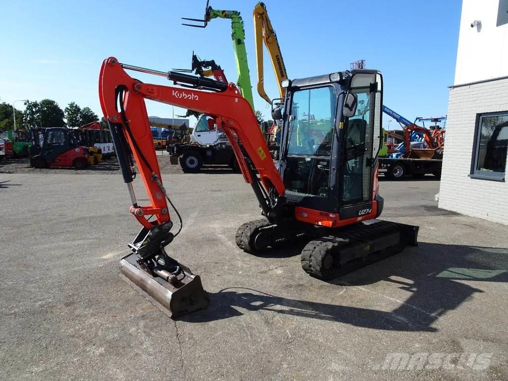 Kubota U27-4 Mini bageri <7t