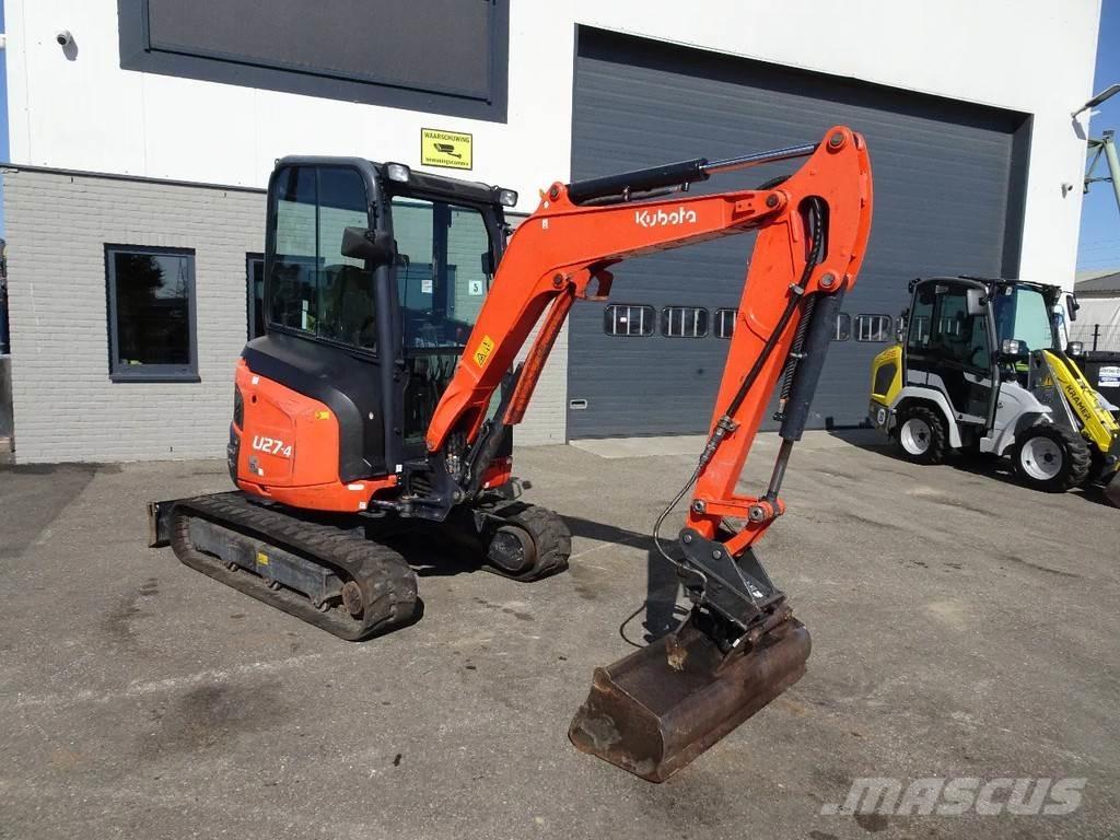 Kubota U27-4 Mini bageri <7t