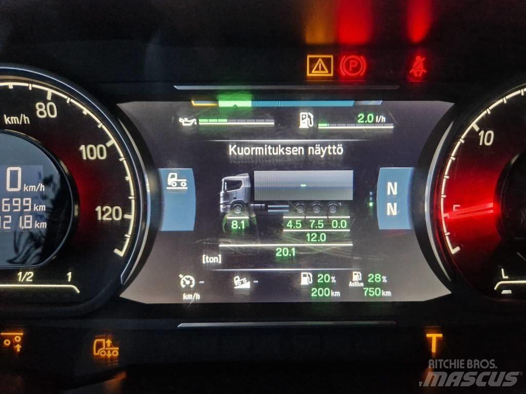 Scania R540 8x2 Rol kiper kamioni s kukama za dizanje