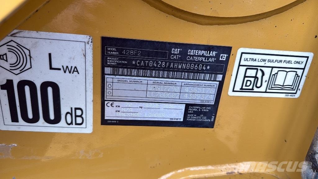 CAT 428 F Utovarni rovokopači