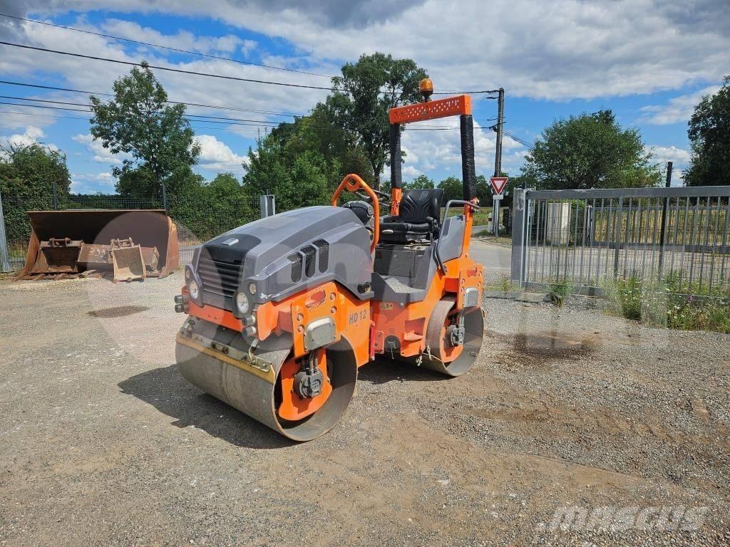 Hamm HD 12 Valjci sa dvojnim bubnjem