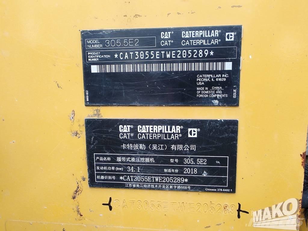 CAT 305.5 Bageri gusjeničari