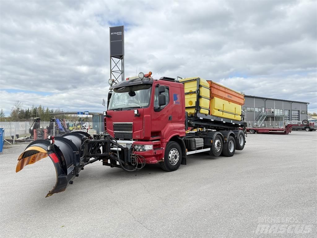 Sisu R500 8X2 Demontažnii kamioni za podizanje kabela