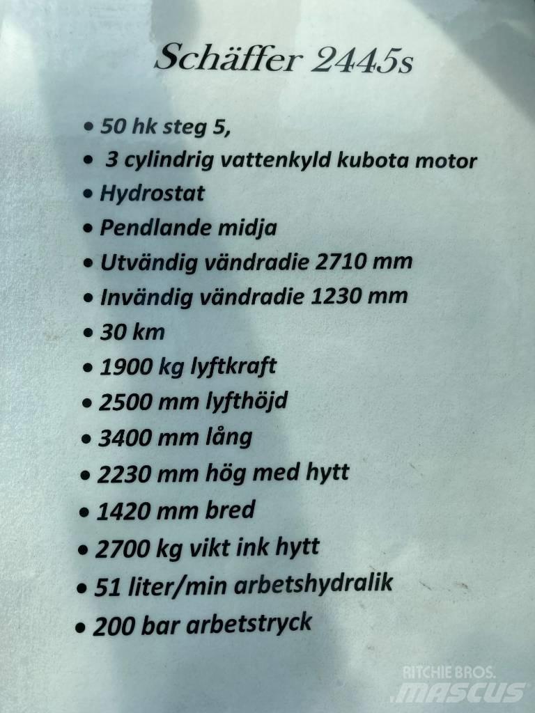 Schäffer 2445s Višenamjenski utovarivači