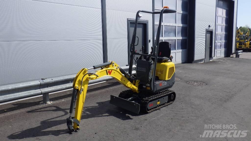 Wacker Neuson 803-2 Bageri gusjeničari