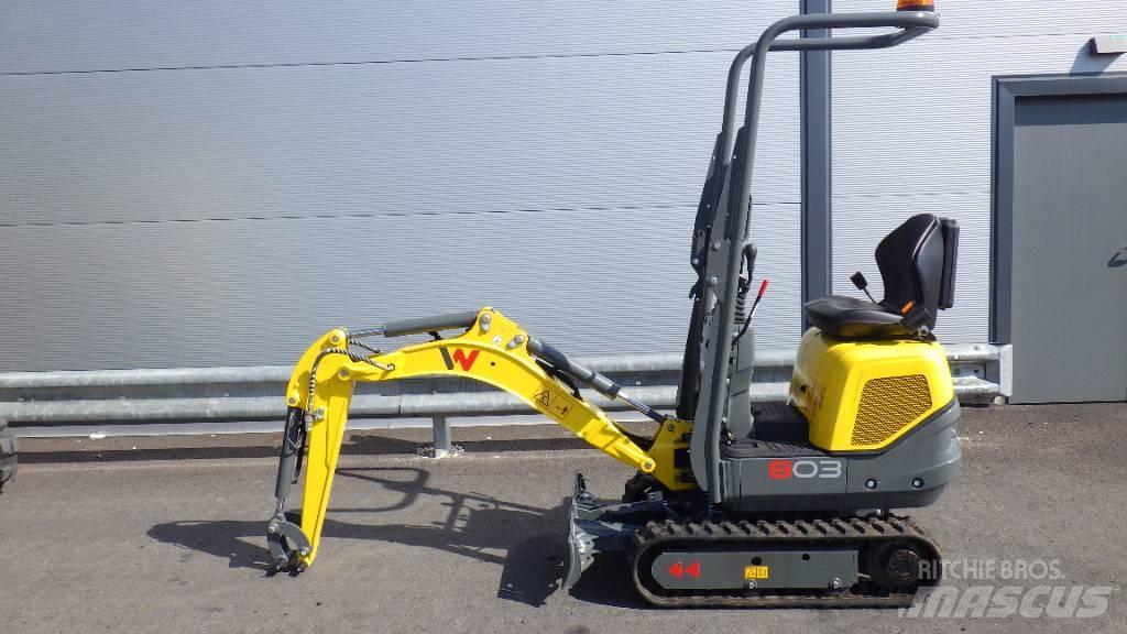 Wacker Neuson 803-2 Bageri gusjeničari