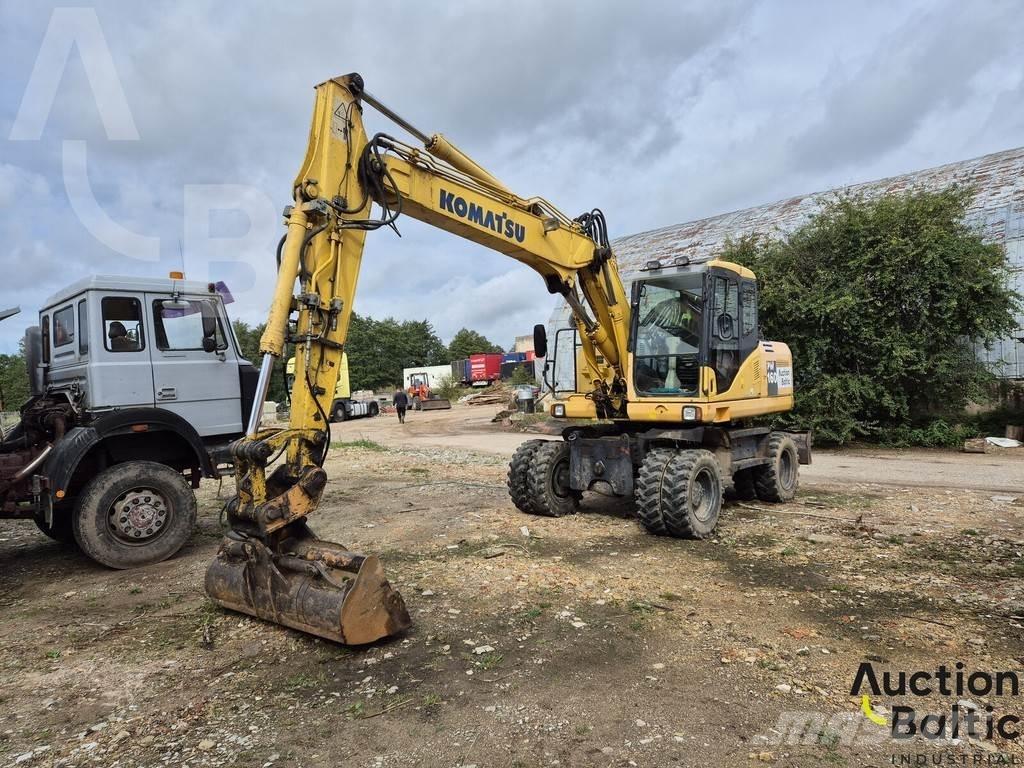 Komatsu PW160-7 Bageri na kotačima