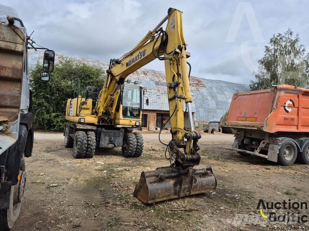Komatsu PW160-7 Bageri na kotačima