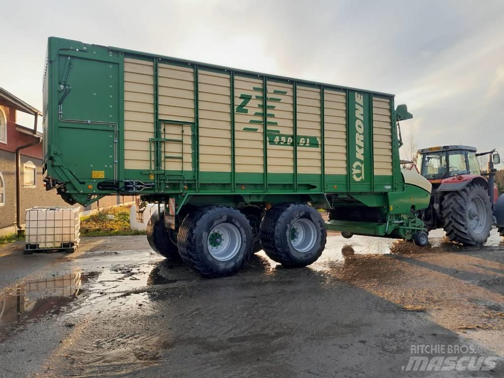 Krone ZX450GL Samoutovarne prikolice