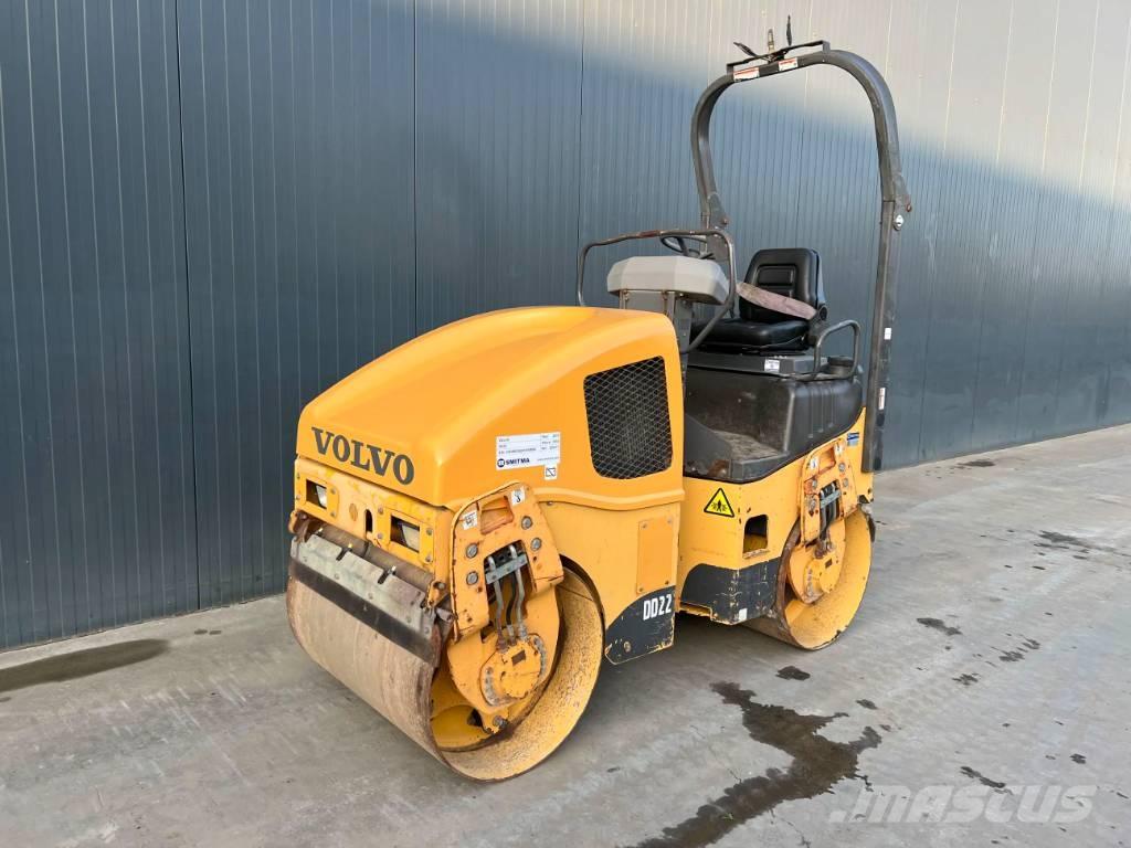 Volvo DD22 Valjci sa dvojnim bubnjem