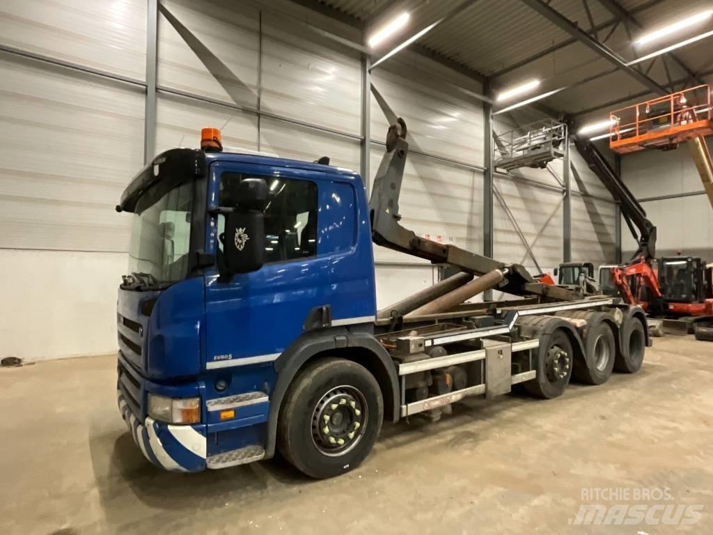 Scania P 360 Rol kiper kamioni s kukama za dizanje