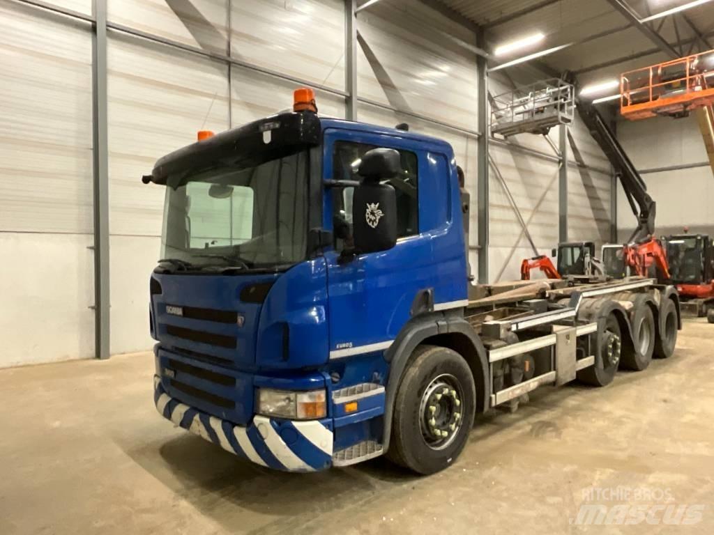 Scania P 360 Rol kiper kamioni s kukama za dizanje