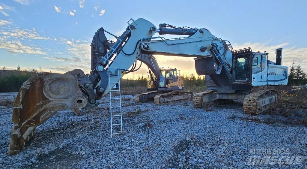 Liebherr R 966 HD Bageri gusjeničari