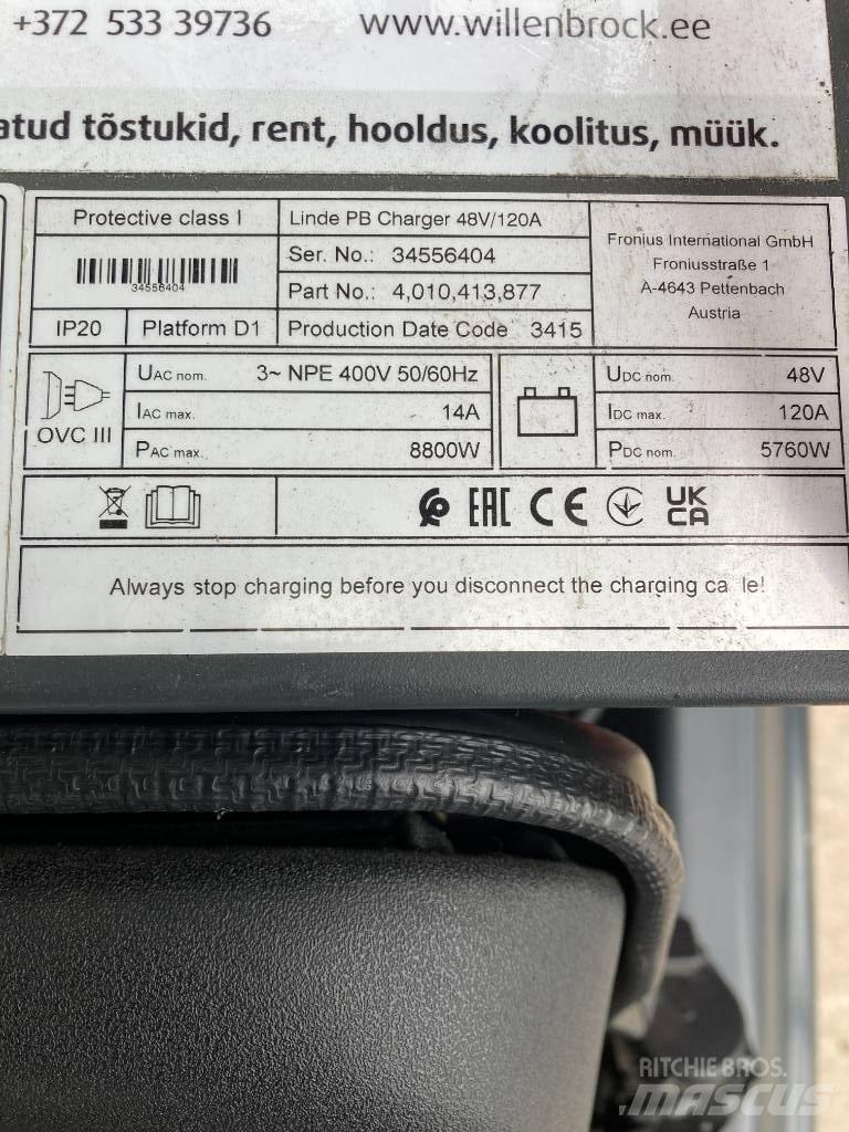 Linde EG20PH/1275-02 Električni viličari