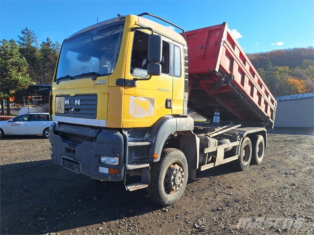 MAN TGA 33.430 6X6 Kiper kamioni
