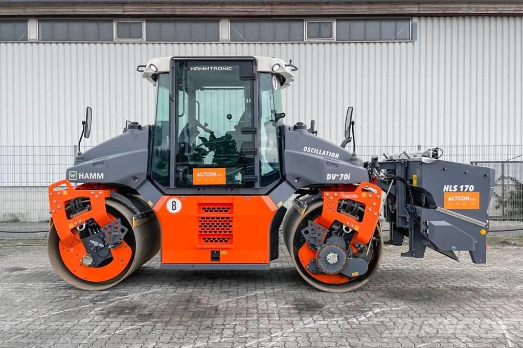 Hamm DV+ 70I VO-S Valjci sa dvojnim bubnjem