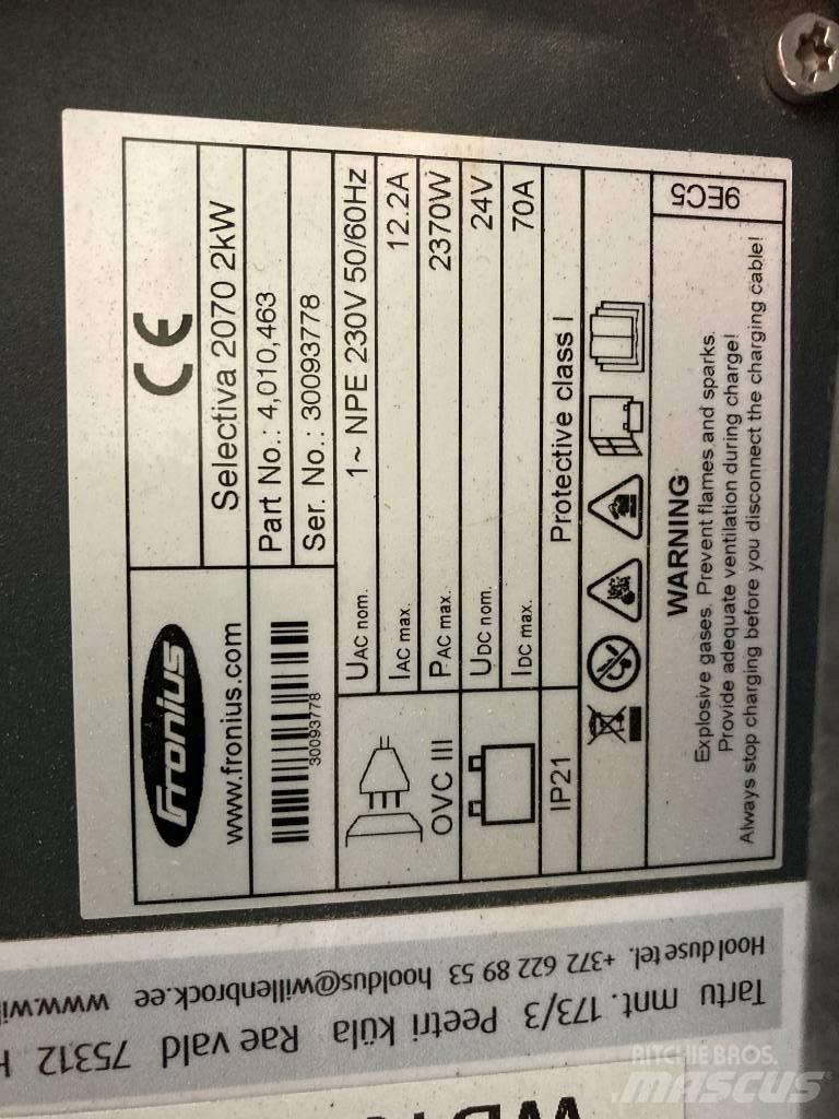 Linde E12/386 Električni viličari