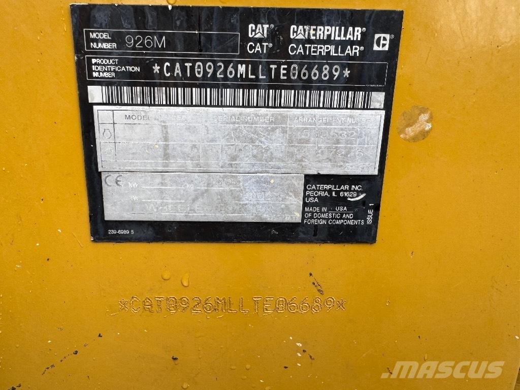 CAT 926 M Utovarivači na kotačima