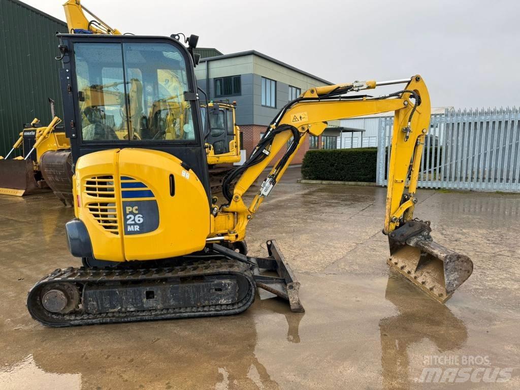 Komatsu PC 26 MR-3 Mini bageri <7t