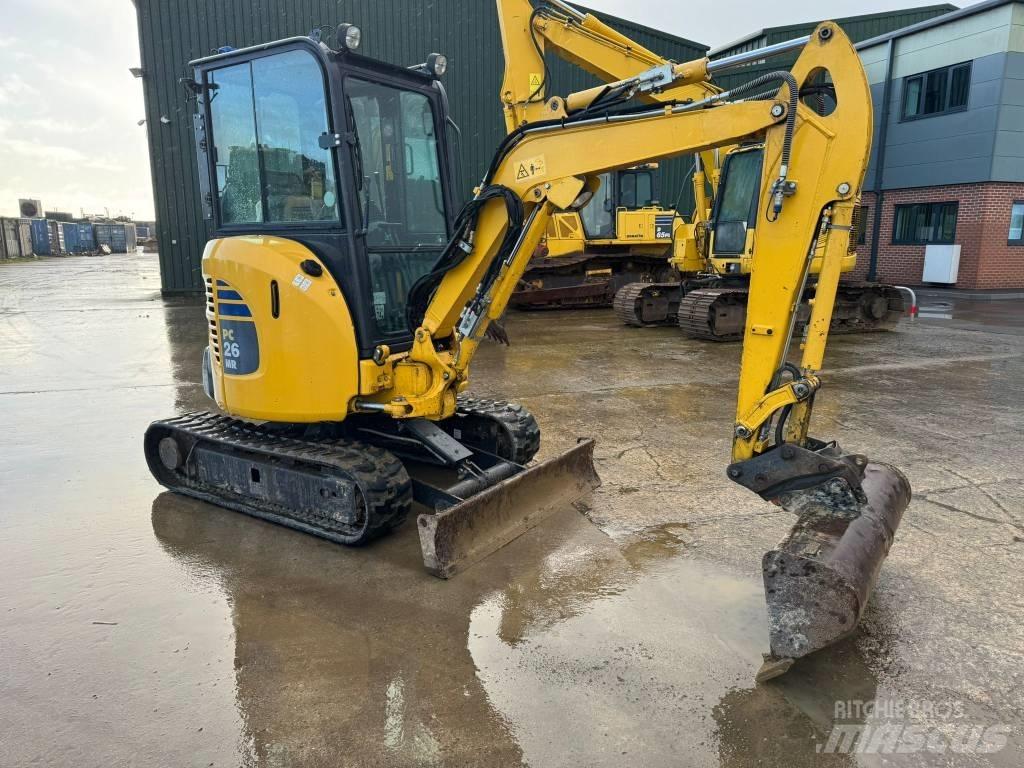 Komatsu PC 26 MR-3 Mini bageri <7t