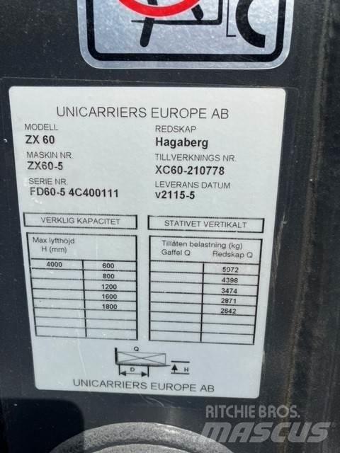 UniCarriers DX60-5 Dizelski viličari