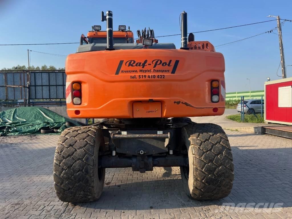 Doosan DX 160 W-3 Bageri na kotačima