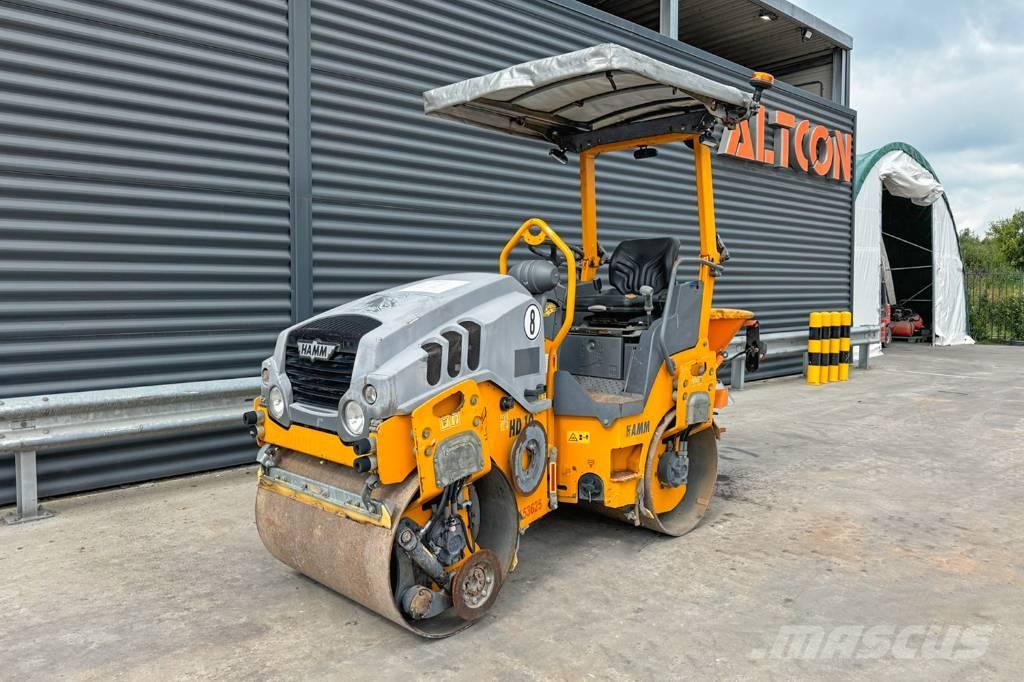 Hamm HD 10 VV Valjci sa dvojnim bubnjem