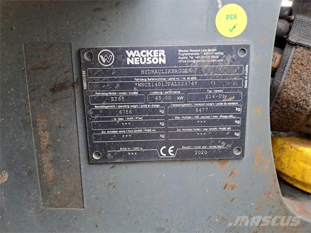 Wacker Neuson ET65 Bageri gusjeničari