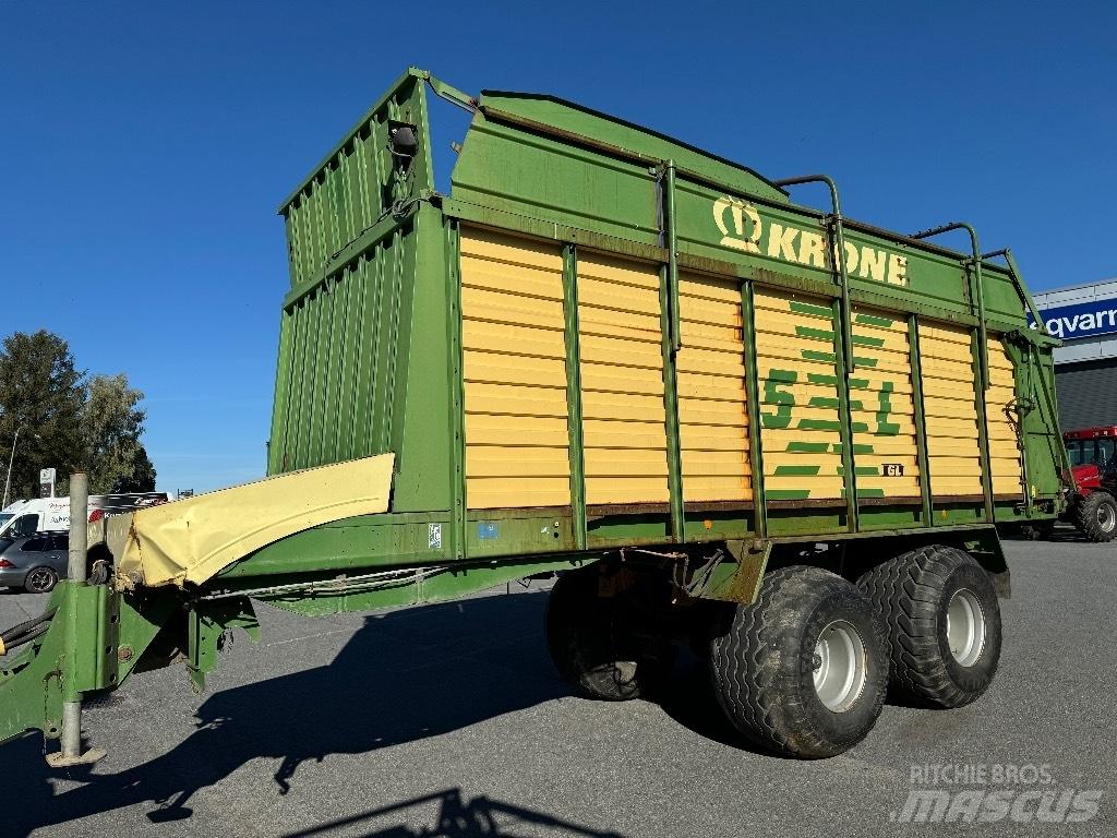 Krone 5 XL GL Samoutovarne prikolice