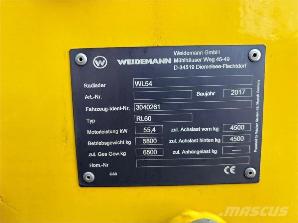 Wacker WL 54 Utovarivači na kotačima