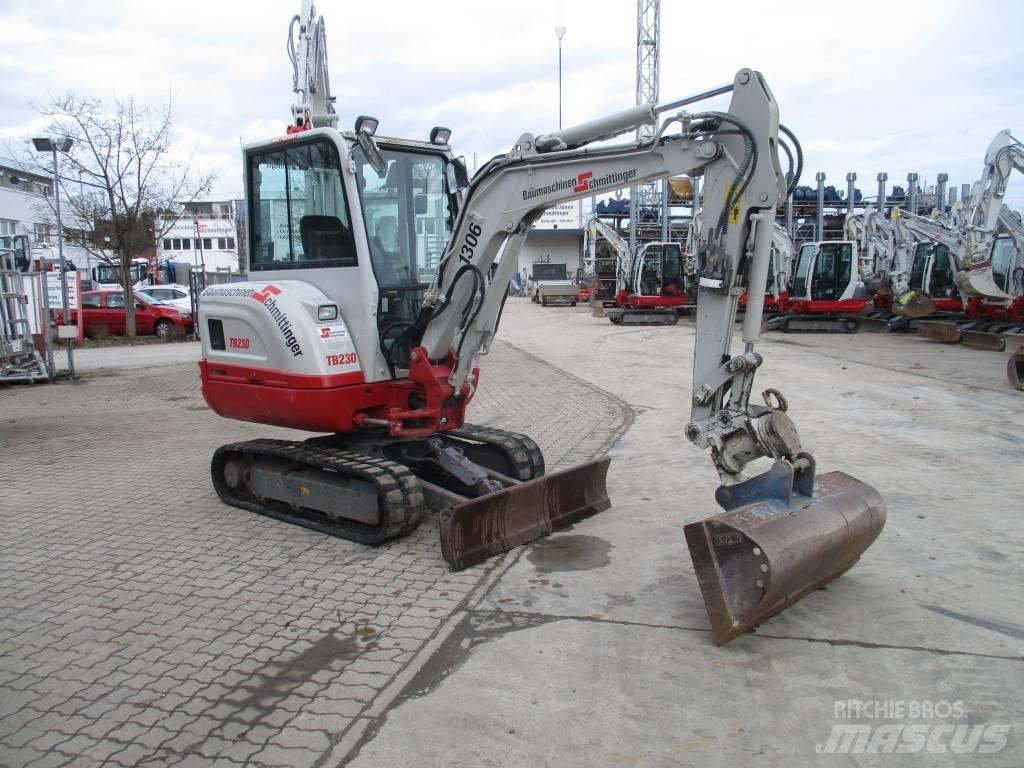 Takeuchi TB 230 Mini bageri <7t