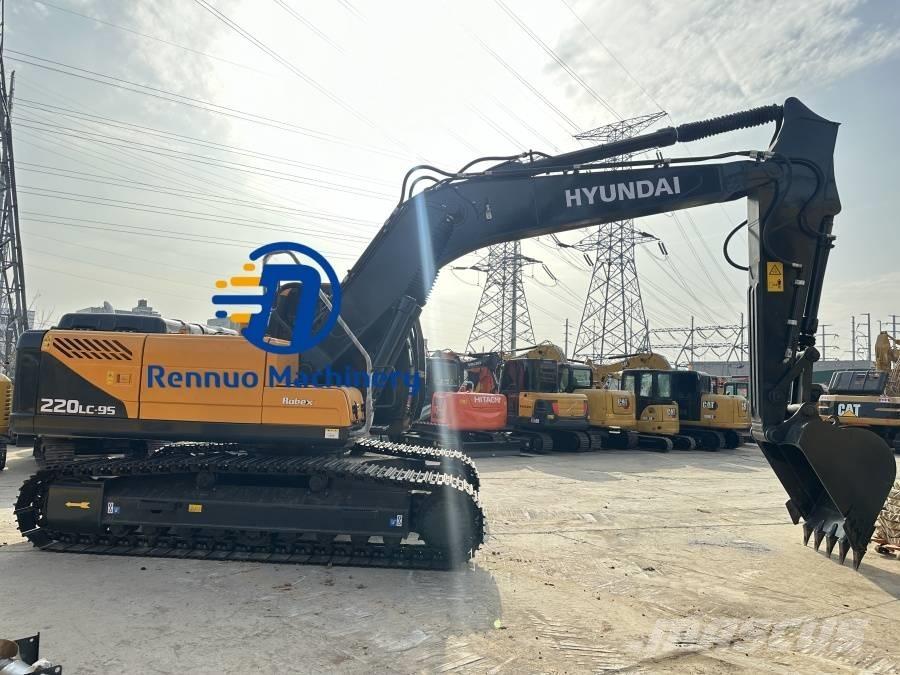 Hyundai R220LC-9S Bageri gusjeničari