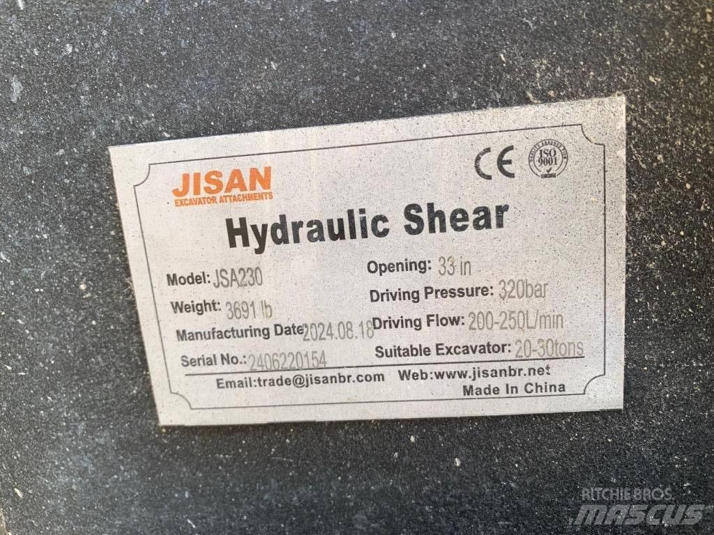 JISAN JSA230 Bušilice (svrdla)
