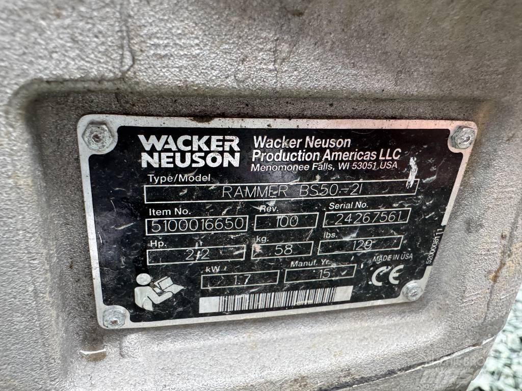 Wacker Neuson BS50-2 Vibro nabijači