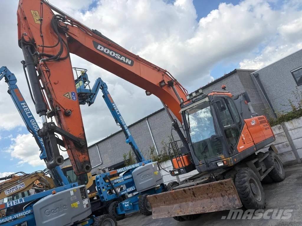 Doosan DX210 WE-5 Bageri na kotačima