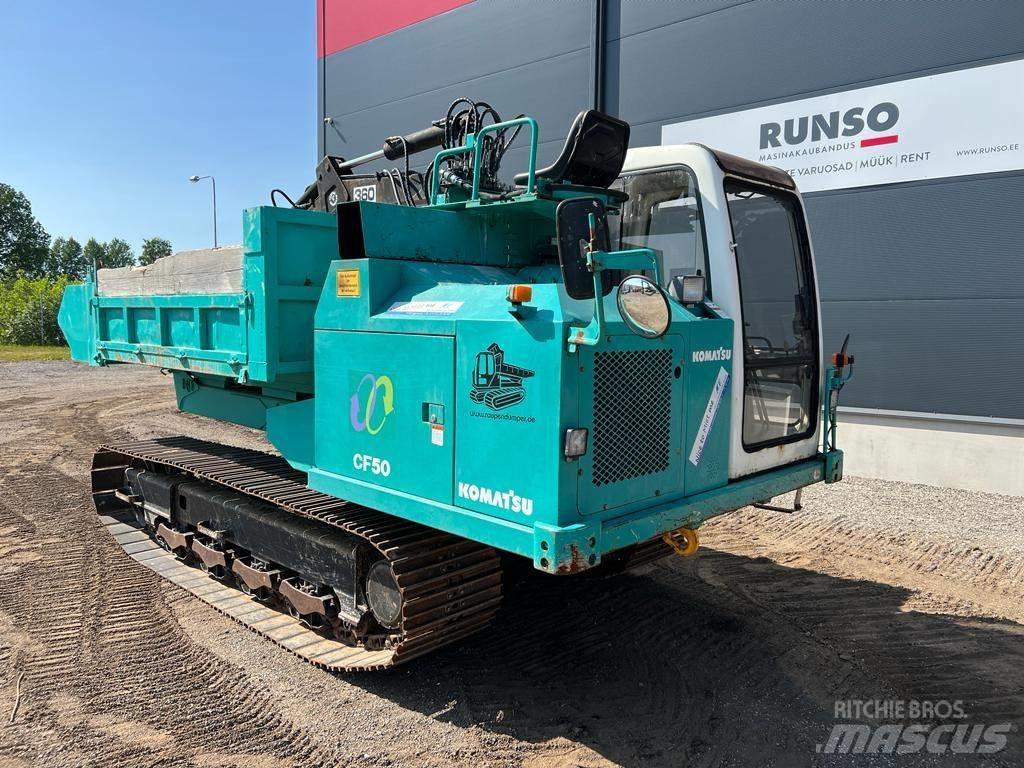 Komatsu CD50-1 Demperi na gusjenice