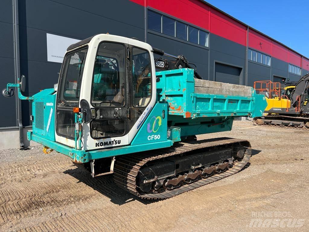 Komatsu CD50-1 Demperi na gusjenice