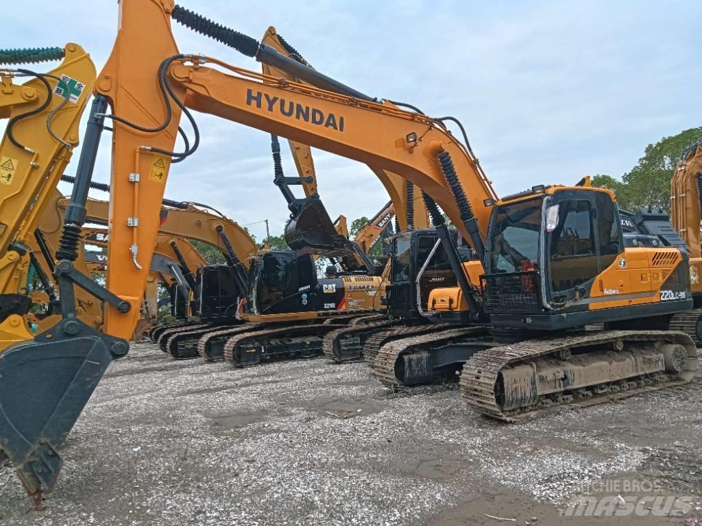 Hyundai R220-9S Bageri gusjeničari