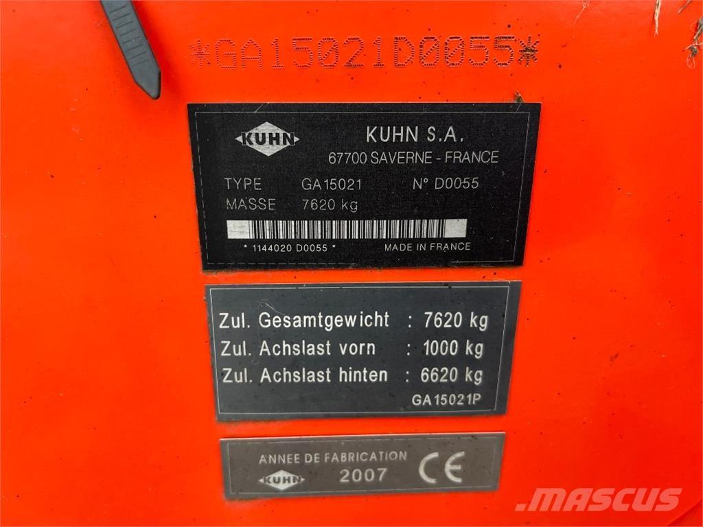 Kuhn GA 15021 Skupljači otkosa