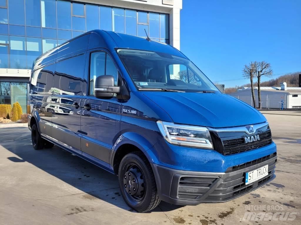 MAN TGE 5.180 / MAXI Sanduk kombiji