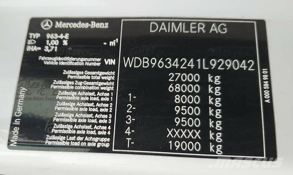 Mercedes Actros Traktorske jedinice